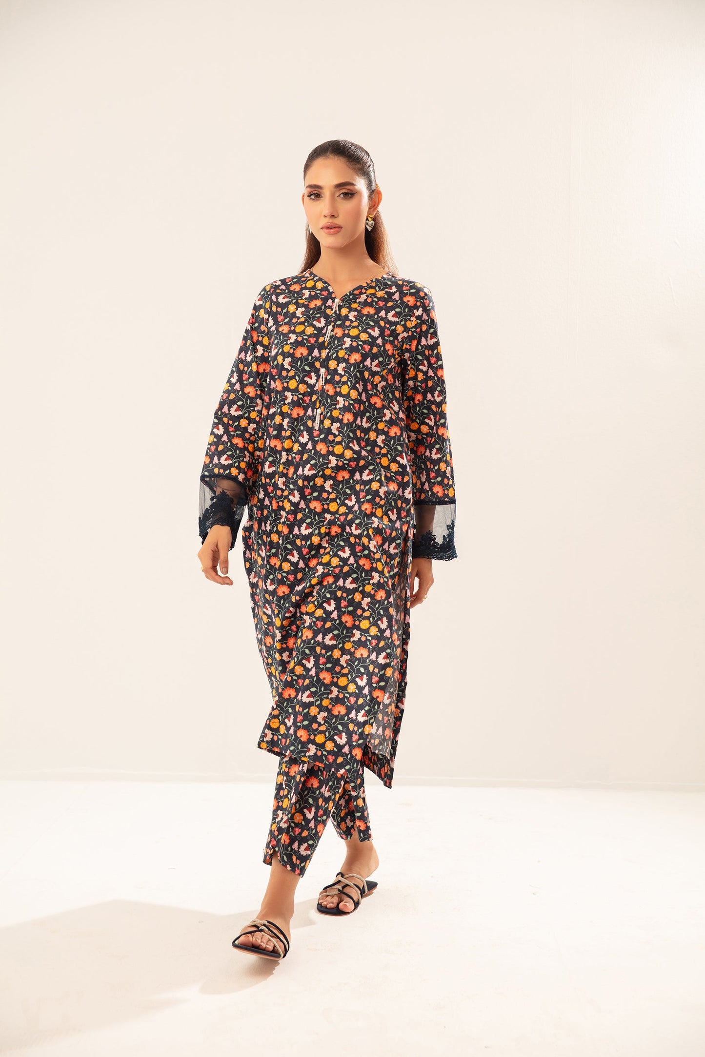Floral Nightfall - 2 Piece