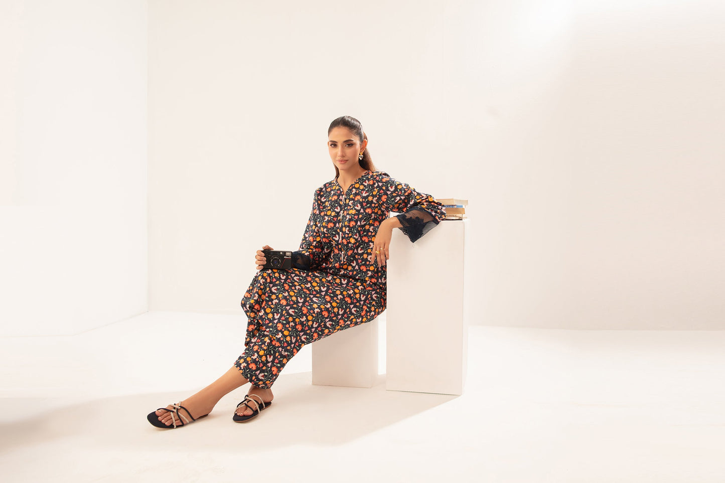 Floral Nightfall - 2 Piece